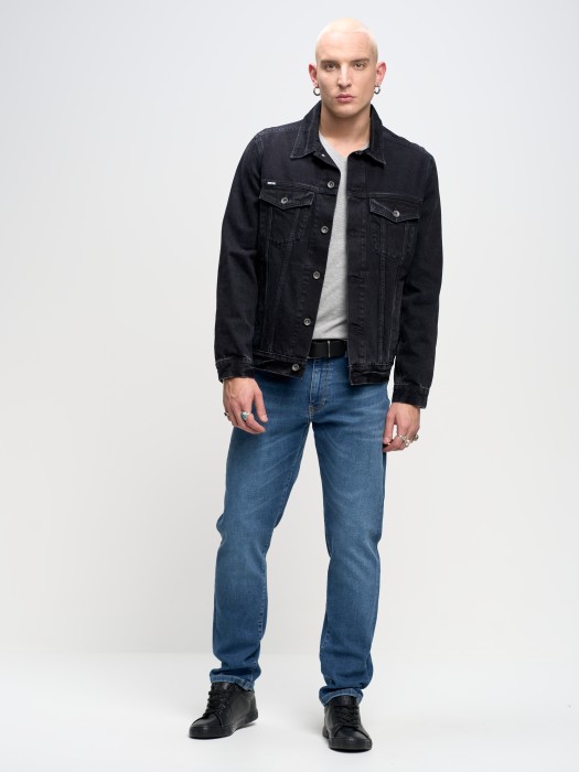 Pánske nohavice tapered jeans HARPER 445